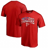 Atlanta Falcons Pro Line by Fanatics Branded Banner Wave T-Shirt Red,baseball caps,new era cap wholesale,wholesale hats